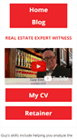 Mobile Screenshot of expertwitnesssupport.com